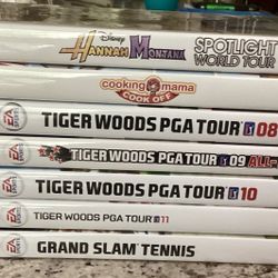 Nintendo Wii Bundle - Games and OEM Accessories 