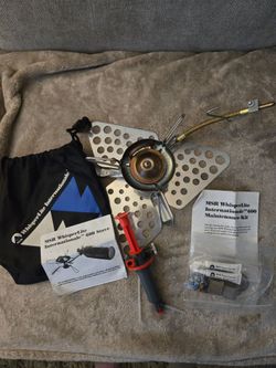Whisper literally backpacking stove