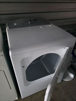Maytag White Front-Load Dryer