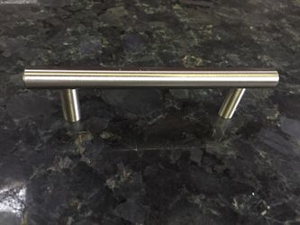 Brushed nickel Handle 5-11/32"