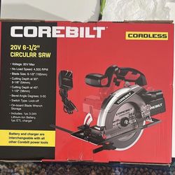New   Circular Saw  With  Battery  3Ah  And  Chargers 
