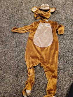 12-14 months monkey costume