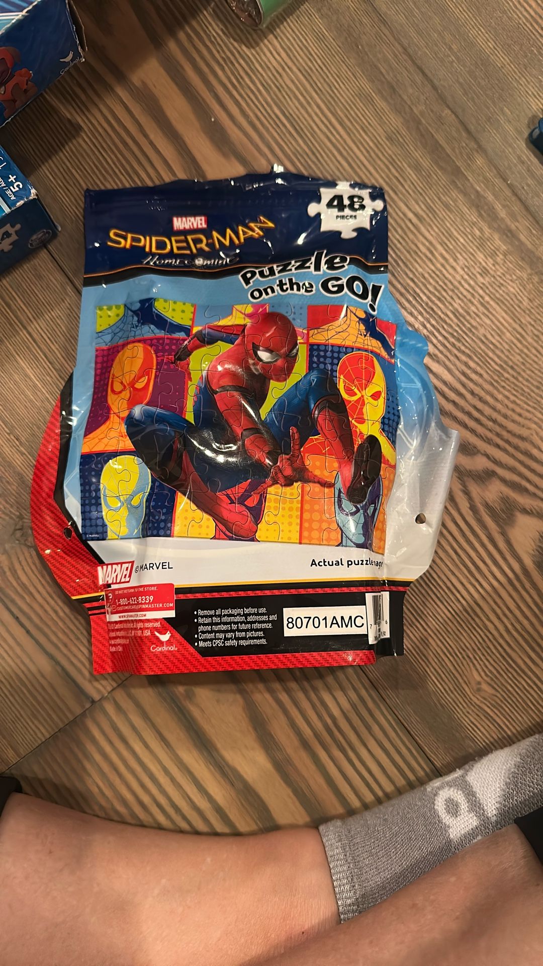 Marvel Spiderman Home coming Puzzle On The Go!