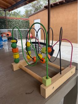 Toddler bead maze