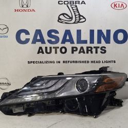 2018-2024 TOYOTA CAMRY TRIPLE BAR LED HEADLIGHT LEFT DRIVER SIDE AFTER MARKET 