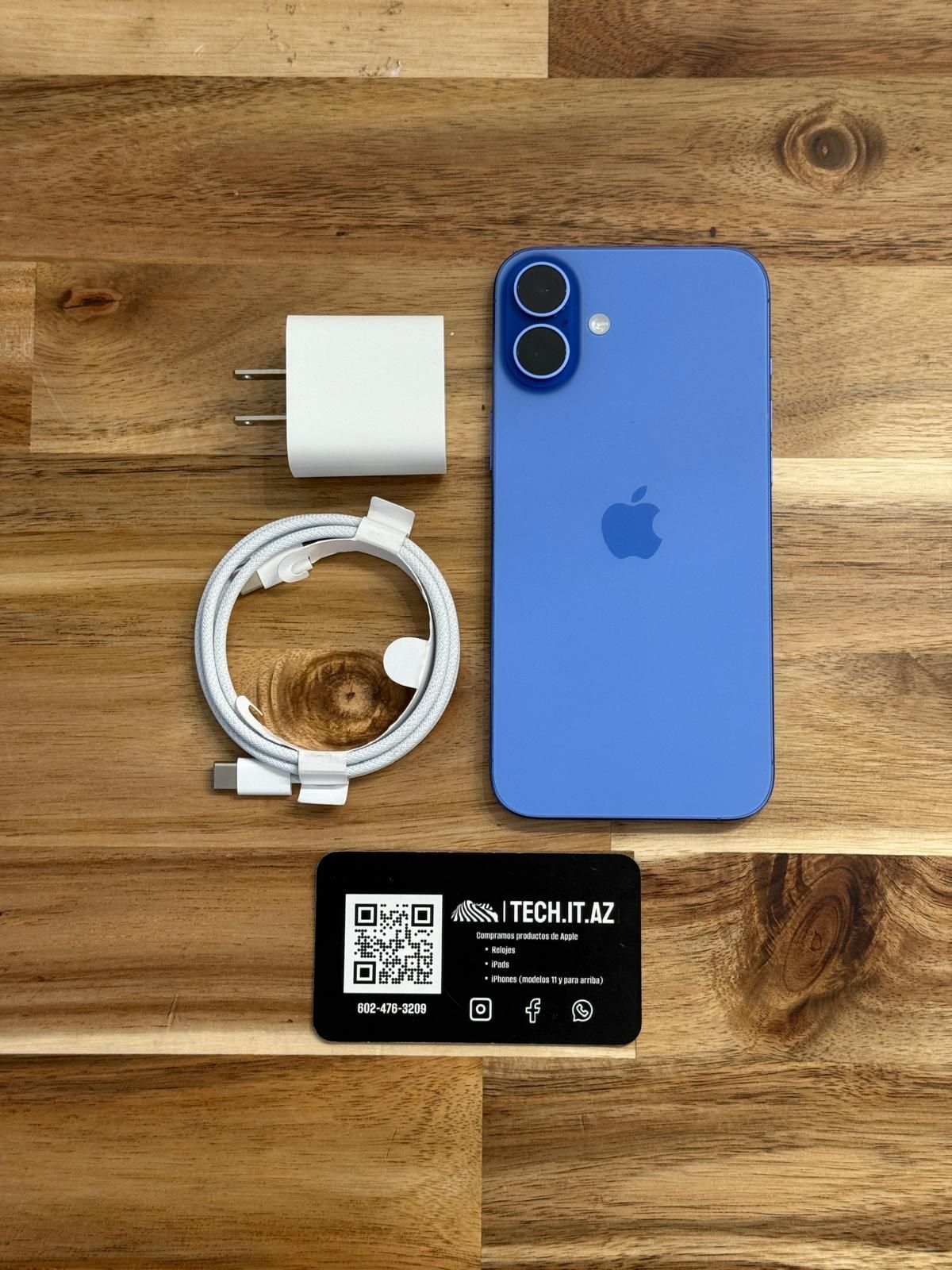 📱 iPhone 16 Plus | 128GB | Ultramarine | Unlocked (Any Carrier)