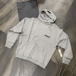 Essentials Fear of God Hoodie Dark Oatmeal