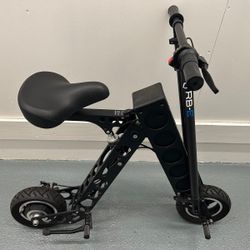 URB-E Pro GT Black electric scooter Ebike