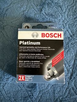 BOSCH Platinum spark plugs 6707 (4 pack)