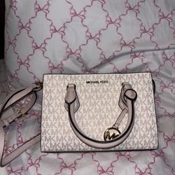 MK baby pink bag