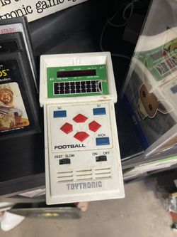 Vintage Toytronic Football Game