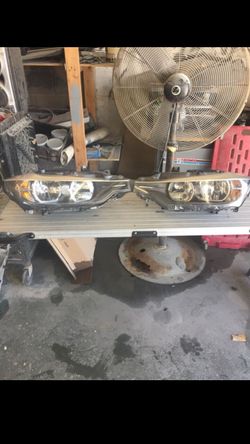 BMW head lights