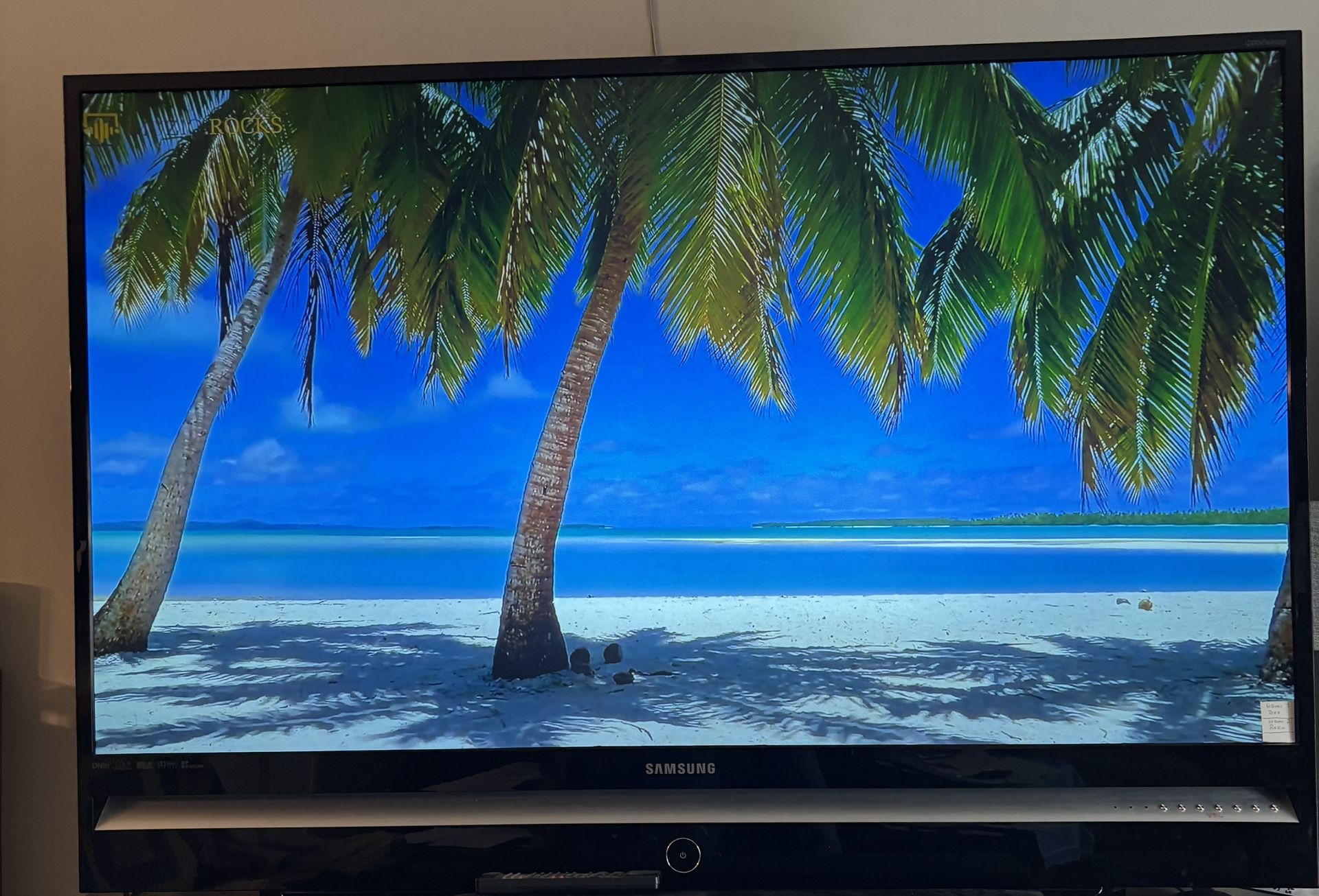 60” Samsung Smart Tv With Roku Device If Wanted