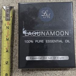 Lagunamoon 100% Pure Essential Oil, an Essential Oil Set of Eight Therapeutic Grade