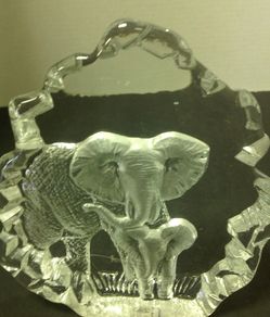3D glass picture