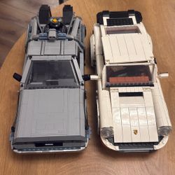 Both Porche 911 And Back To The Future Car 