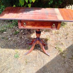 Antique Stand With Folding Ends