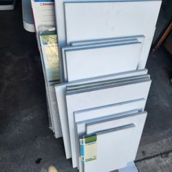 16 Assorted Large Canvases