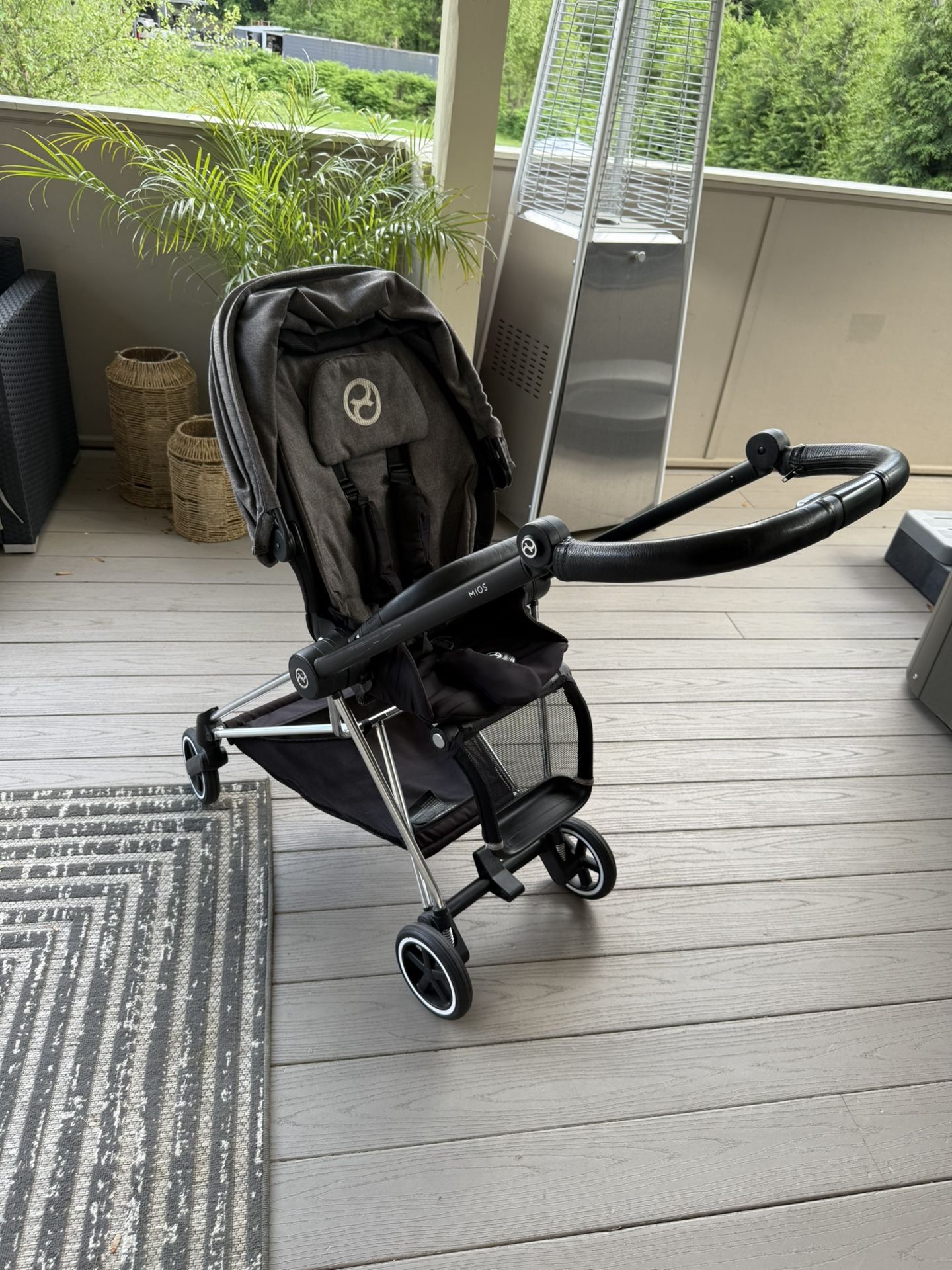 Cybex mios Sttoller Grey Chrome