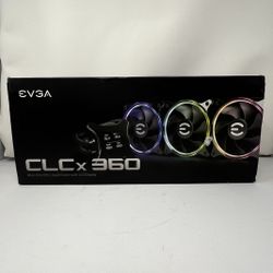 EVGA CLCx 360mm All-In-One LCD CPU Liquid Cooler