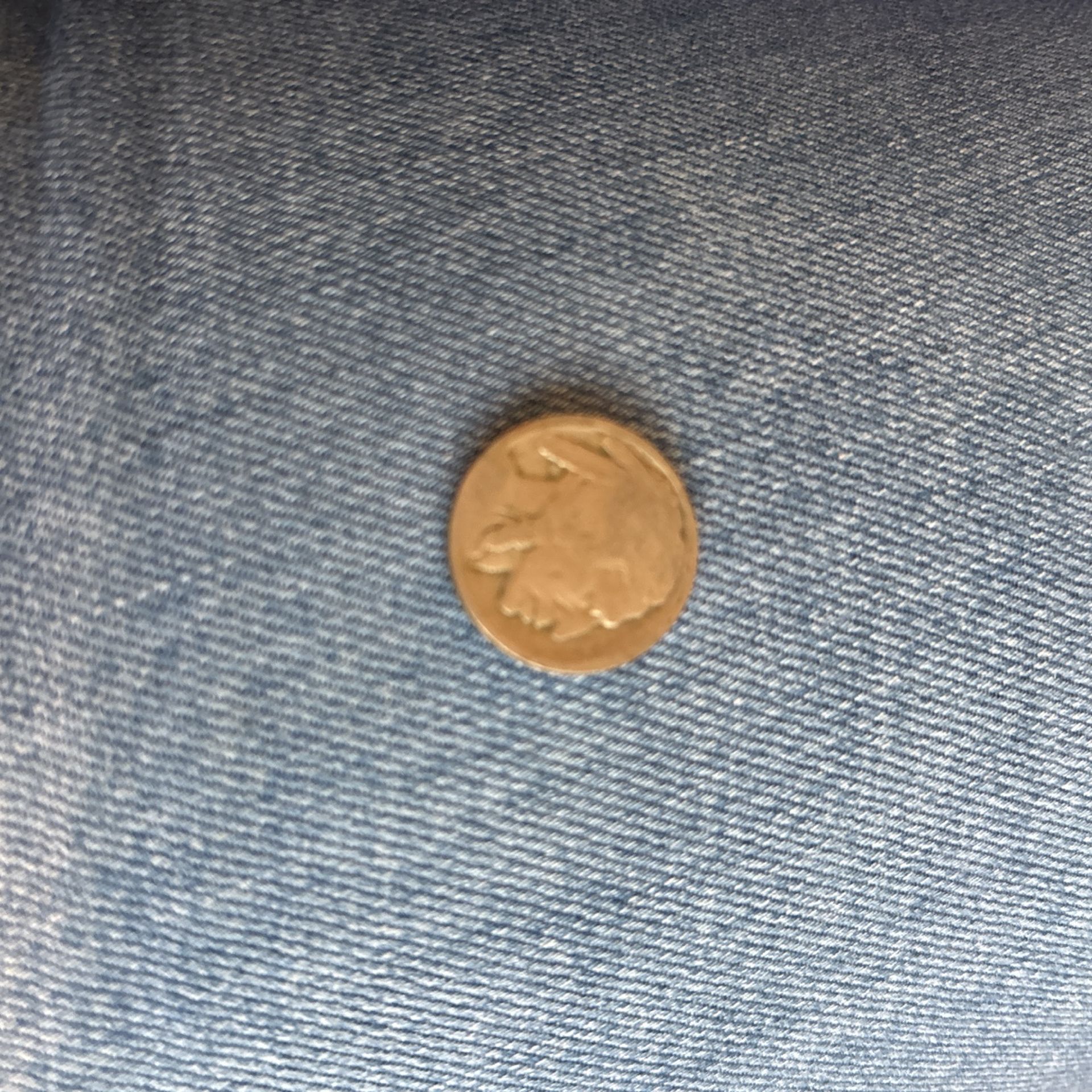 Vintage Five Cents With No Date