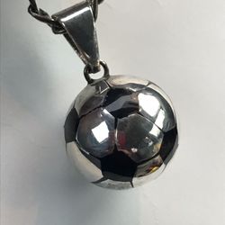Sterling Silver Soccer ⚽️ Ball, Fútbol Pendant, World Cup,  FIFA, 925 Sterling, Plata 