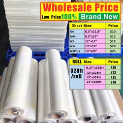 DTF Transfer Film Roll 13" x 328FT – PET Film, Hot/Cold Peel