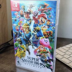 Super Smash Bros. Ultimate nintendo Switch Multiplayer Fighting Game