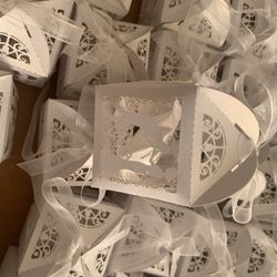 White Favor Box