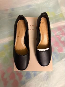 New Lauren Conrad Black Block Heel Pumps Women’s Size 6 and Size 7 Memory Foam