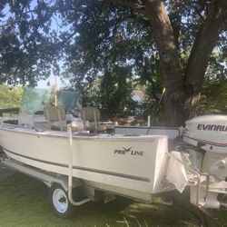 Pro Line 20’ 115hp Etec