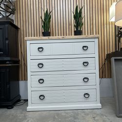 Solid Wood White Dresser