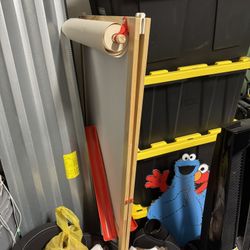 dry erase board / chalk board combo