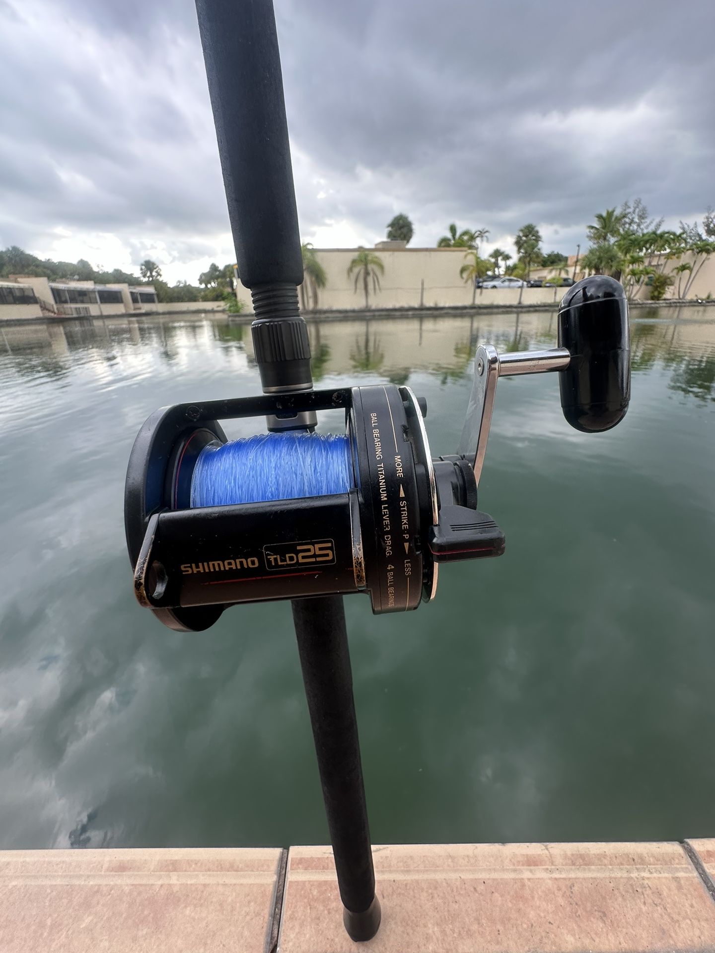 Like New Shimano TLD 25 Reel On a Custum Capt. Harry’s Custom HopperRod 6FT 60-100LB🔥