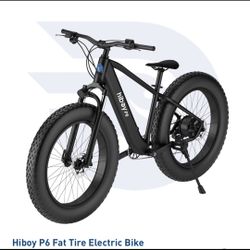 Hiboy P6 Fat Tire Electric Bike 2024