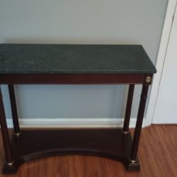 Bombay Company Marble Console Table 