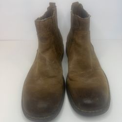B.O.C Brown Leather Chelsea Boots Size 11.5