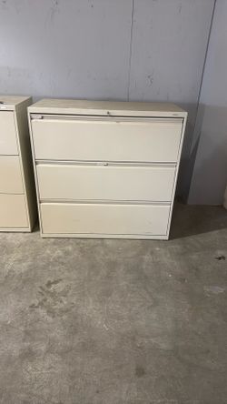 3 Drawer Metal File Cabinet