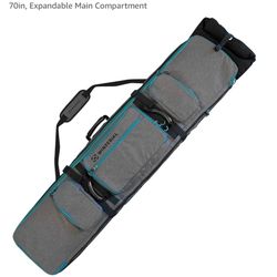 Winterial Rolling Expandable Snowboard and Ski Bag