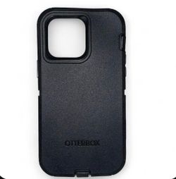 Black Iphone 14 Pro Max Otter Box Phone Case