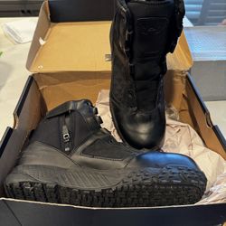 NEW Under Armour Tactical Boots – Black – Side Zip