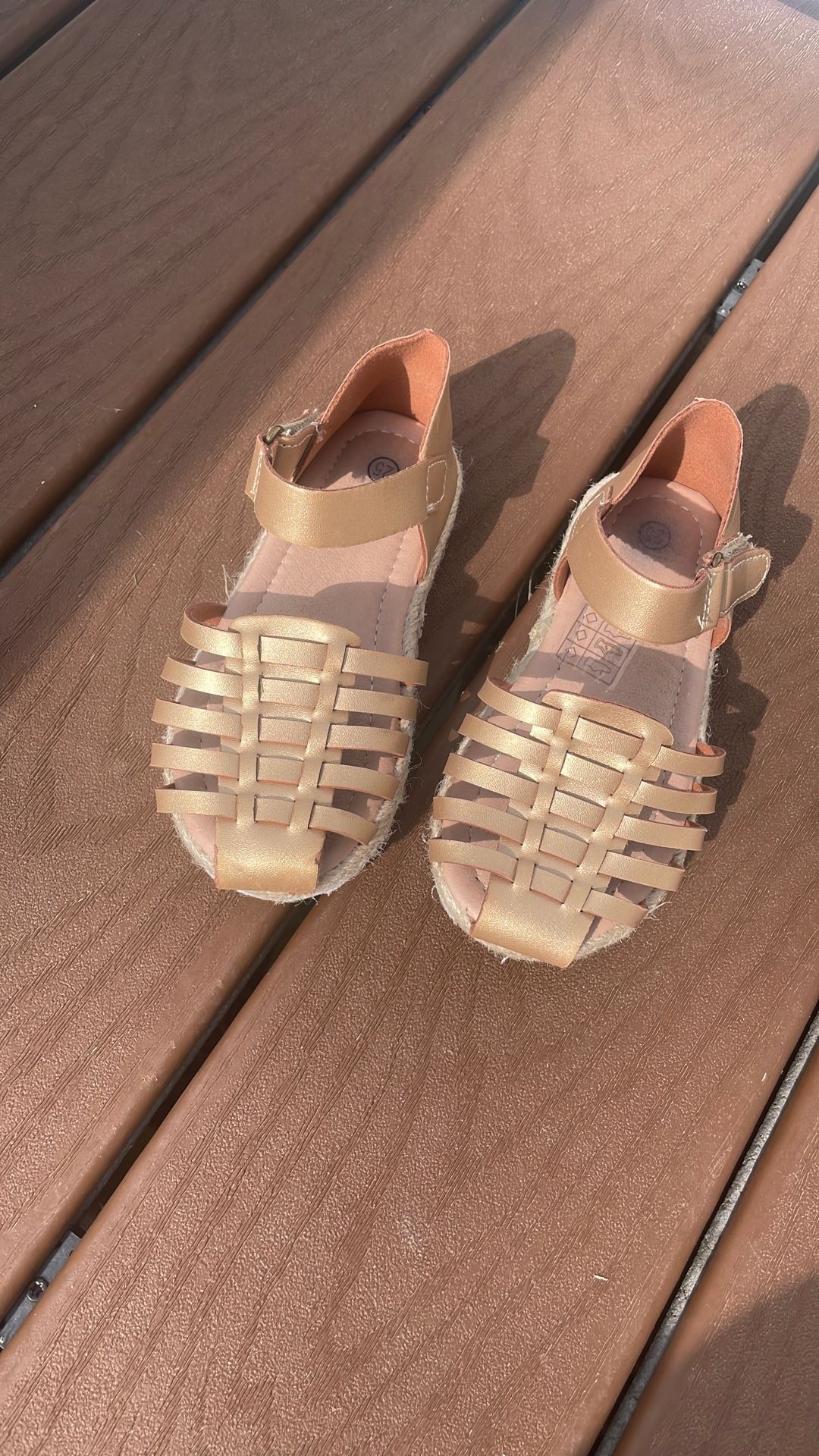 Gold Sandals