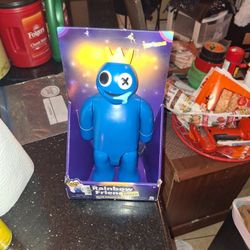 Rainbow Friends 12" Blue Deluxe Figure For Kids New