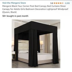 Canopy Bed And Setup 