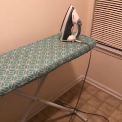 Electric Ironing Board & Steam Iron