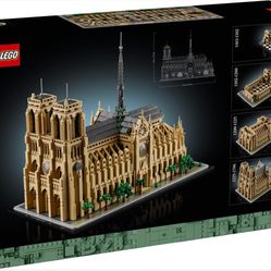 Notre Dame Lego Set (pre-built)