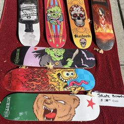 skatedeck halloween themed