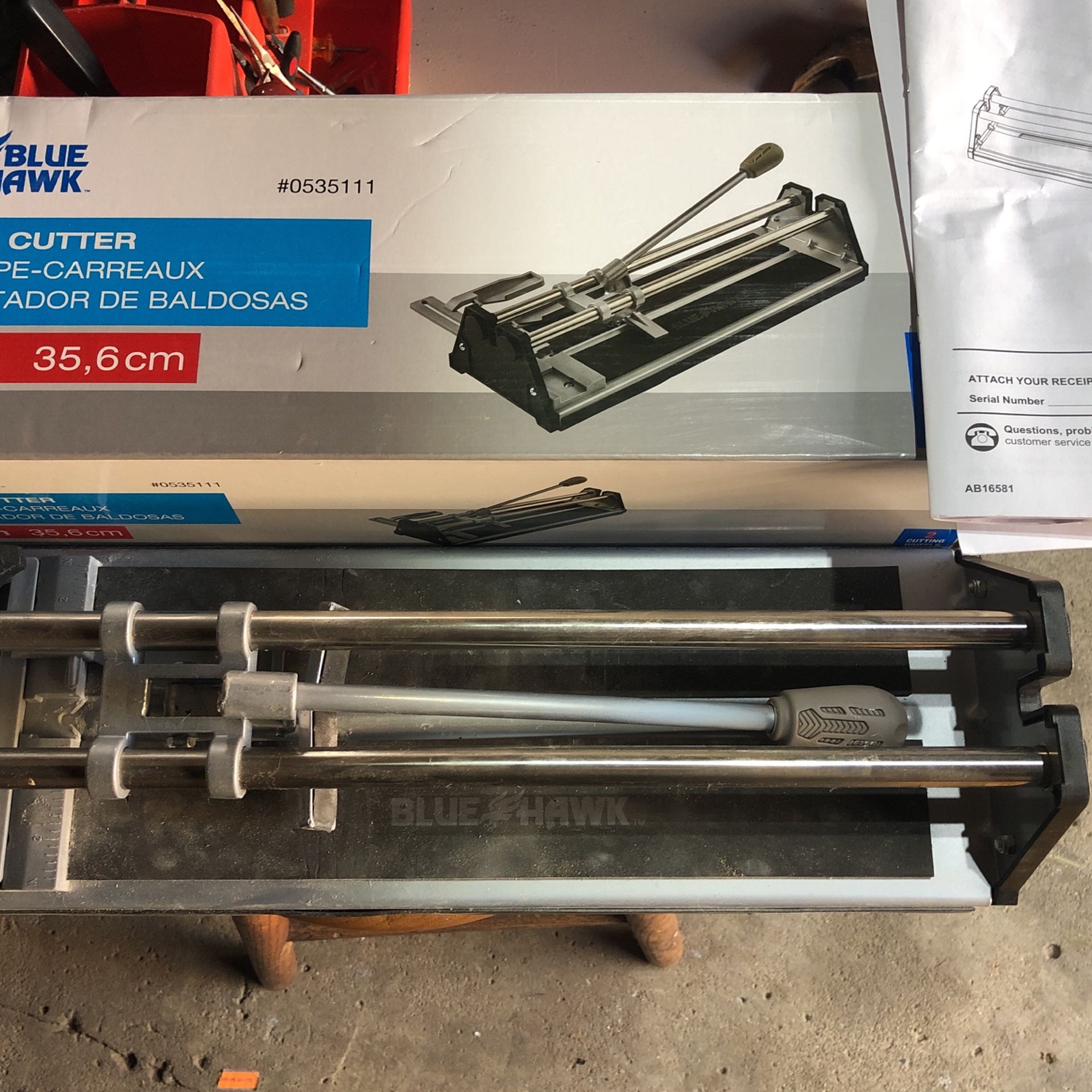 Tile Cutter Like New