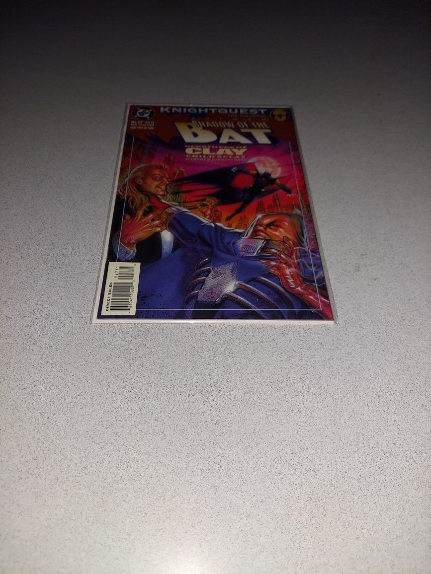BATMAN SHADOW OF THE BAT COMIC BAGGED AND BOARDED
