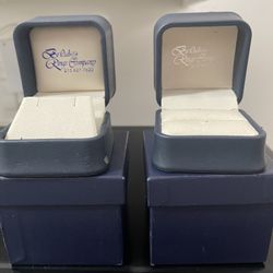 Ring & Earring Jewelry Boxes (Set of 2) – Bridal Rings Company